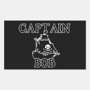 Sticker Rectangulaire Capt Bob