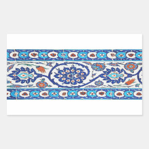 Sticker Rectangulaire carreaux turcs Chaussures