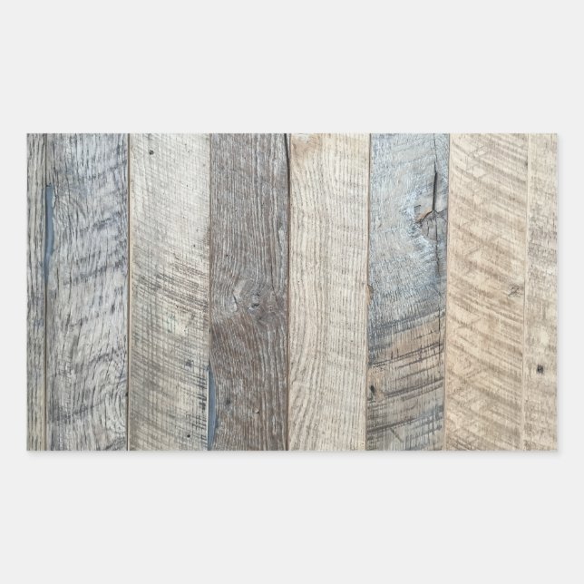 Sticker Rectangulaire Cartes patinées Bois Arrière - plan Texture (Devant)