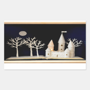 Sticker Rectangulaire Castle light box 2013