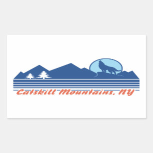 Sticker Rectangulaire Catskill Mountains NY