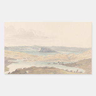 Sticker Rectangulaire Charles Hamilton Smith - Sussex Lake