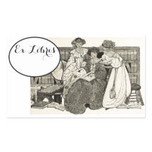 Charming Personnalisable Ex Libris Bibliothèque Pl