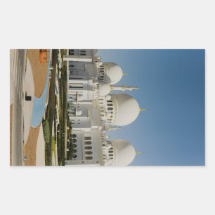Sticker Rectangulaire Cheik Zayed Grand Mosque, Abu Dhabi