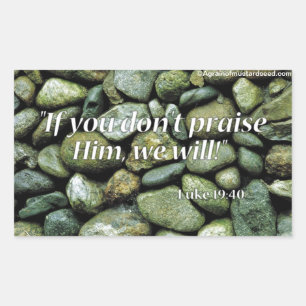 Sticker Rectangulaire Citations bibliques