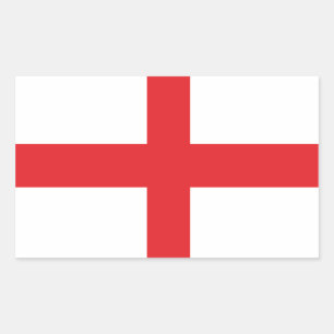Sticker Rectangulaire Classic England Flag - St. George’s Cross