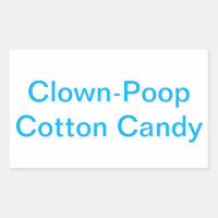 Clown-Poop Cotton bonbon Jeff Hankamer Artjunkhaus