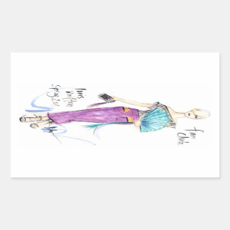 Sticker Rectangulaire Club de fans