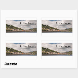 Sticker Rectangulaire Cochem Mosel Allemagne