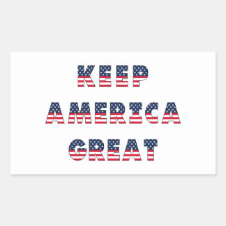 Sticker Rectangulaire Collection du parti Élections USA !