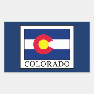 Sticker Rectangulaire Colorado