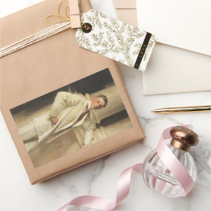 Sticker Rectangulaire comte de Dalhousie par John Singer Sargent