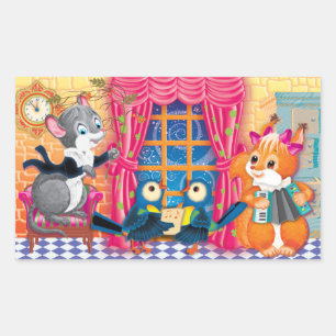 Sticker Rectangulaire concert