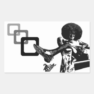 Sticker Rectangulaire Continuez Votre Fro ! Graffiti par Ms.Take