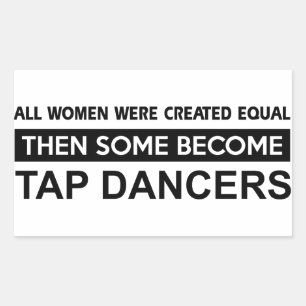 Sticker Rectangulaire Cool Tap Dancing designs