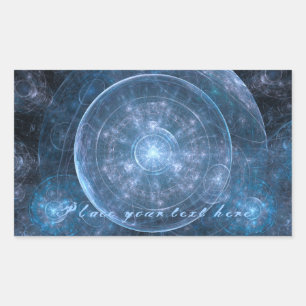 Sticker Rectangulaire Cosmos Background