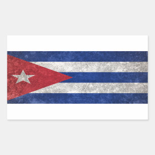 Sticker Rectangulaire Cuba