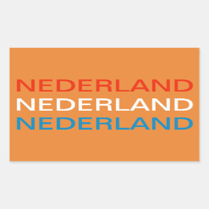 Sticker Rectangulaire Cuiller néerlandais
