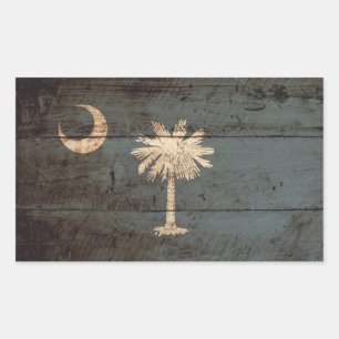 Sticker Rectangulaire Dagmar de Caroline du Sud