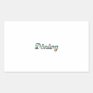 Sticker Rectangulaire Danang