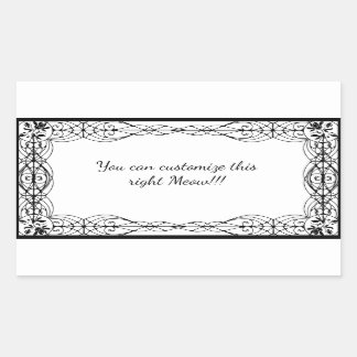 Sticker Rectangulaire Dandelion de chat cosmique