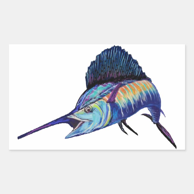 STICKER RECTANGULAIRE DANS LA POURSUITE À CHAUD (Devant)