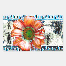 Sticker Rectangulaire Danse ancienne