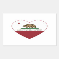 drapeau californien mammouths lacs coeur