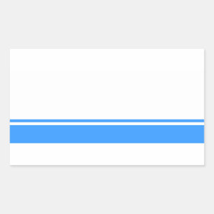 Sticker Rectangulaire Drapeau de la République patriotique de l'Altaï