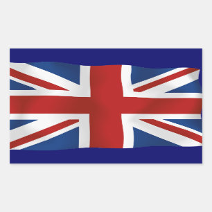 Sticker Rectangulaire Drapeau du Royaume-Uni #2 rectangle