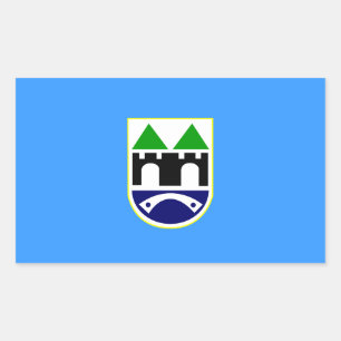 Sticker Rectangulaire Drapeau FOUR Sarajevo