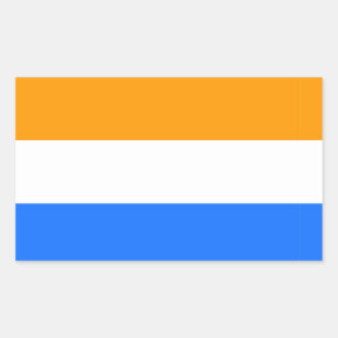 Sticker Rectangulaire Drapeau hollandais symbole Pays-Bas Hollande