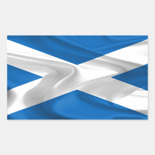 Sticker Rectangulaire Drapeau officiel écossais pour l'indépendance