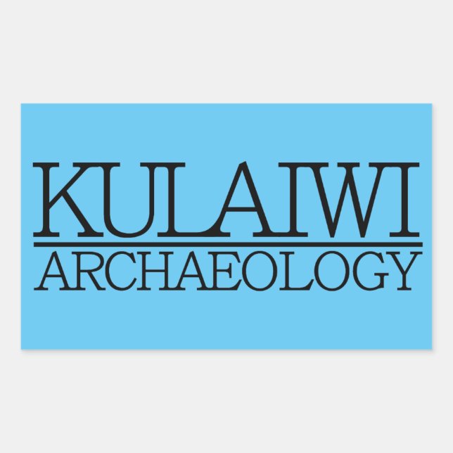 Sticker Rectangulaire Élément de logo (Devant)