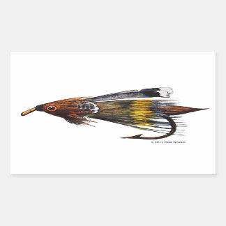 Sticker Rectangulaire Emily Carr Fly ;