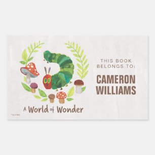 Sticker Rectangulaire Eric Carle   Un monde de merveilles