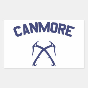 Sticker Rectangulaire Escalade de glace Canmore