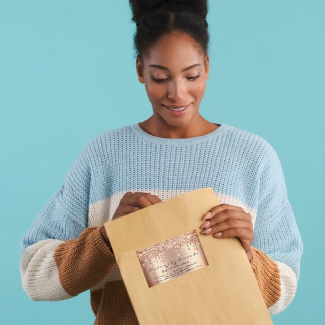 Sticker Rectangulaire Étincelle Maquillage Salon de beauté Microblading (Spark Extension Makeup Beauty Salon Microblading Rectangular Sticker)