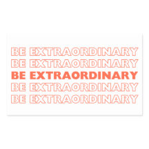 Être extraordinaire
