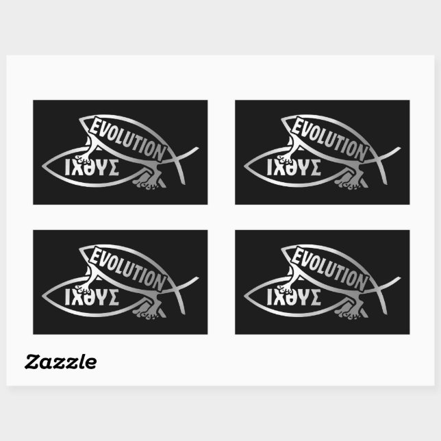 Sticker Rectangulaire Évolution - Procréation (Feuille)