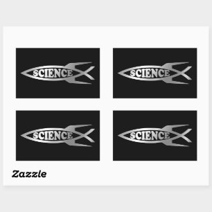 Sticker Rectangulaire Evolution - Rocket Science
