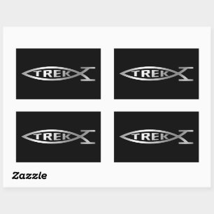 Sticker Rectangulaire Évolution - Trek
