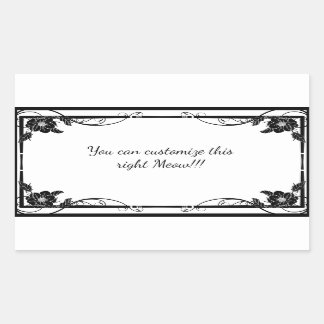 Sticker Rectangulaire Fée Magnolia Shadow