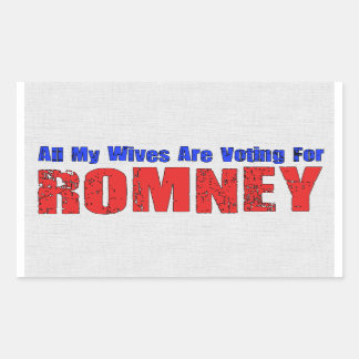 Sticker Rectangulaire Femme Pour Romney
