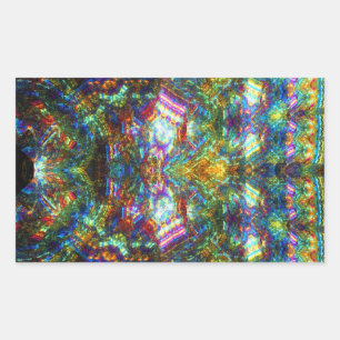 Sticker Rectangulaire Fenêtre en verre teinté