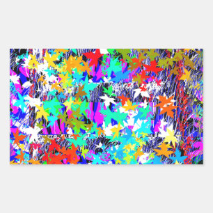 Sticker Rectangulaire FIER MAPLE canadien