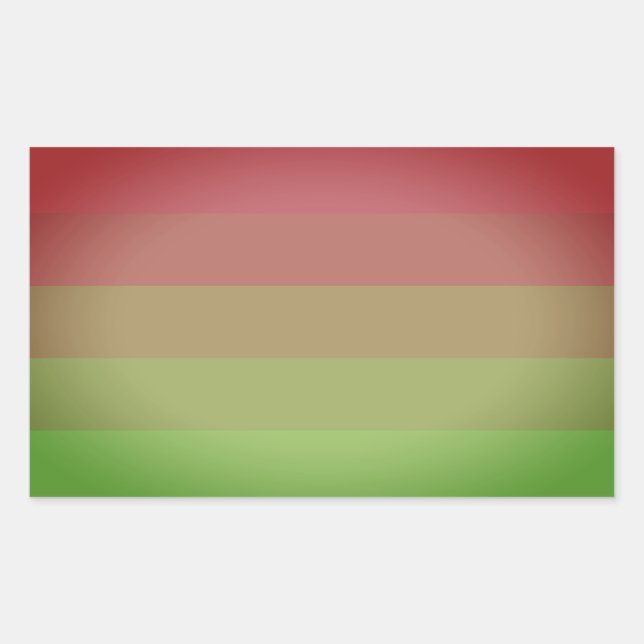 Sticker Rectangulaire Fierté d'Aroflux (Devant)