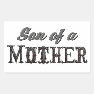 Sticker Rectangulaire Fils d'une mère