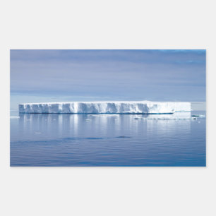 Sticker Rectangulaire Floating iceberg