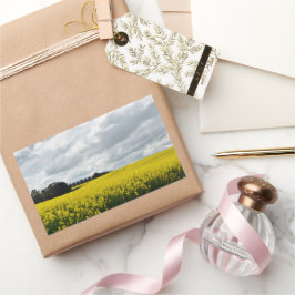 Sticker Rectangulaire Golden Waves of Streatham